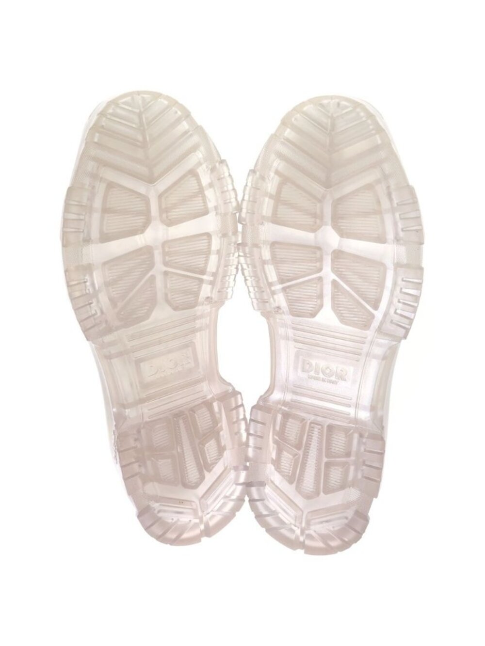Dior Ankle Boot Transparent Clear Lace Up Boots - Picture 5 of 6
